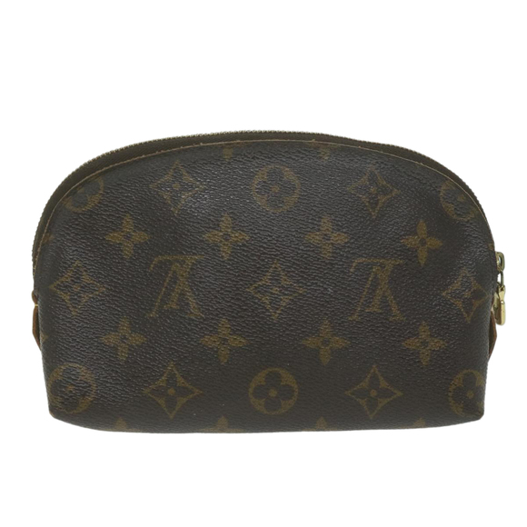 LOUIS VUITTON Monogram Pochette Cosmetic PM Cosmetic Pouch M47515 LV Auth 65180 - Picture 2 of 16